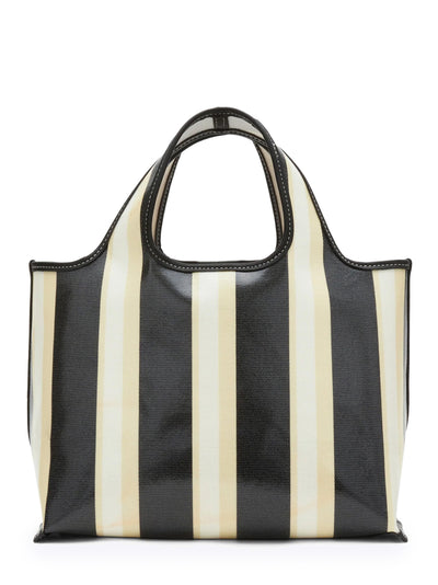 Dual Stripe Mini Market Tote (Thyme Multi)