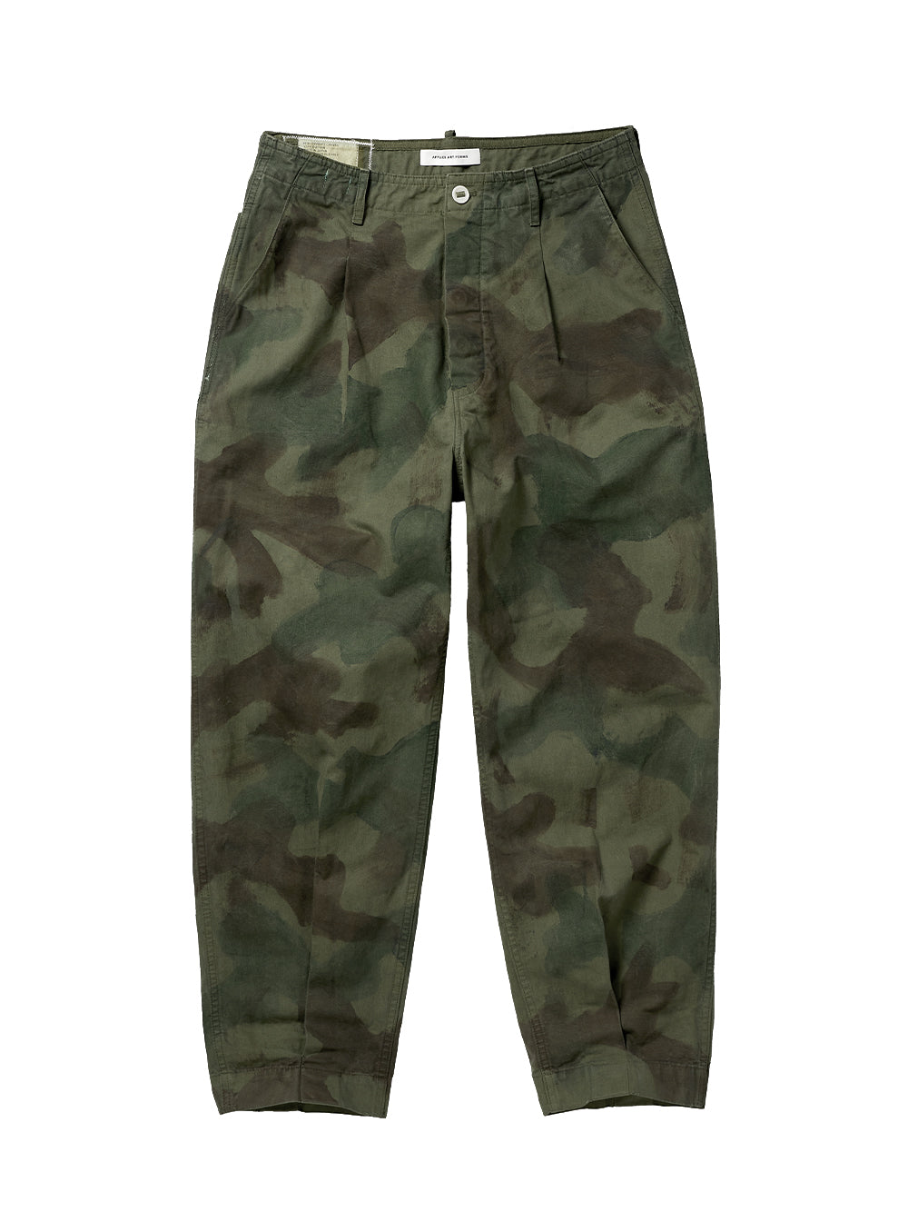 Hand Painted Camo Cargo (Green Camou)