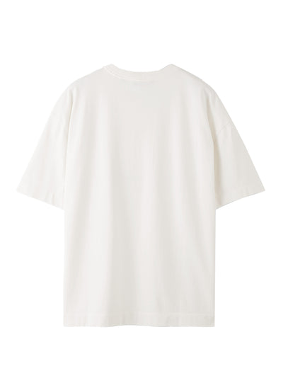 LM1-4 Oversized "Applied" T-Shirt (Light Ecru)