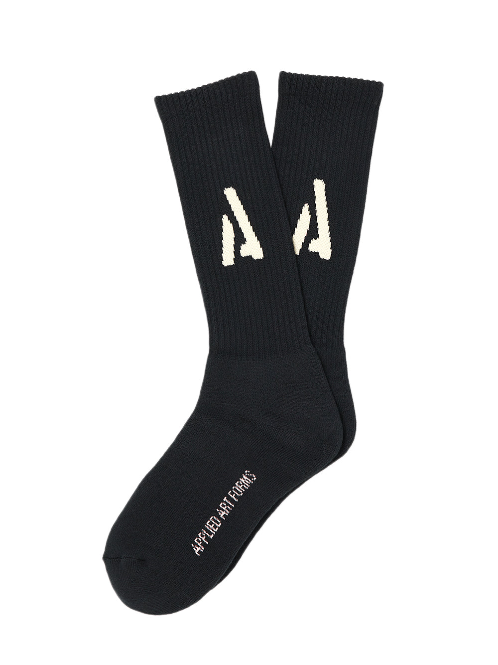 UU2-1 Heavyweight Socks (Black/Ecru)