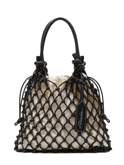 Macrame Mini Sac Black