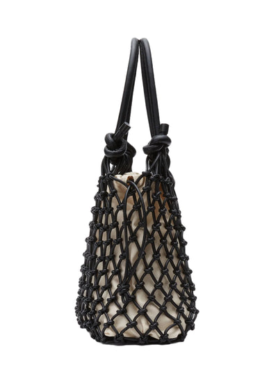 Macrame Mini Sac Black