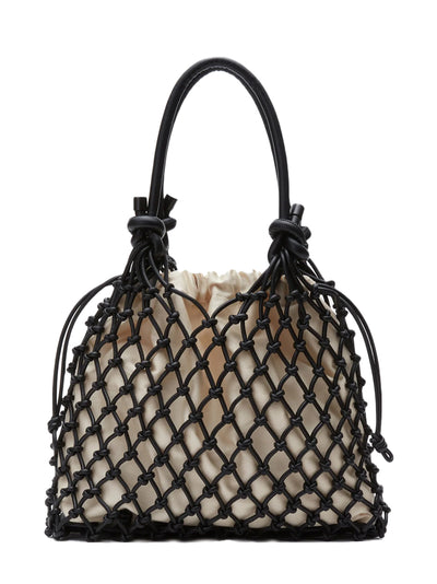 Macrame Mini Sac Black