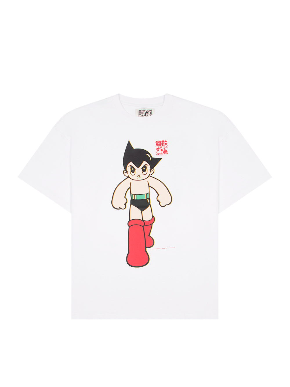 T-Shirt Astro Boy Red Boots (White)