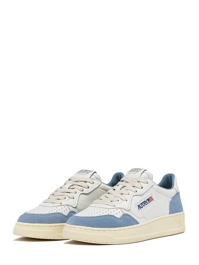 Medalist Low Sneakers (White/Light Blue) (Men)