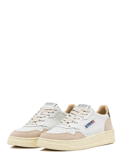 Medalist Low Sneakers (White/Covert Green) (Men)