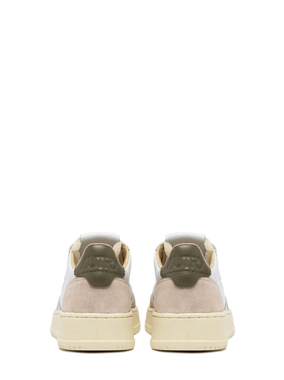 Medalist Low Sneakers (White/Covert Green) (Men)