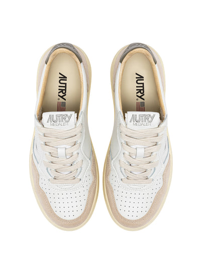 Medalist Low Sneakers (White/Covert Green) (Men)