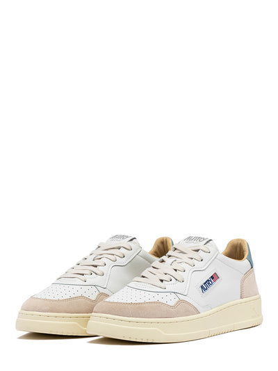 Medalist Low Sneakers (White/Silver Blue) (Men)