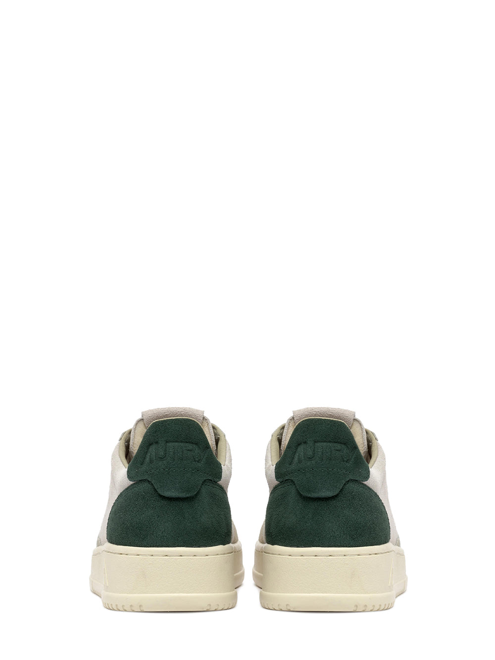 Medalist Low Tricolor Sneakers (Bottle Green/Papyrus) (Men)