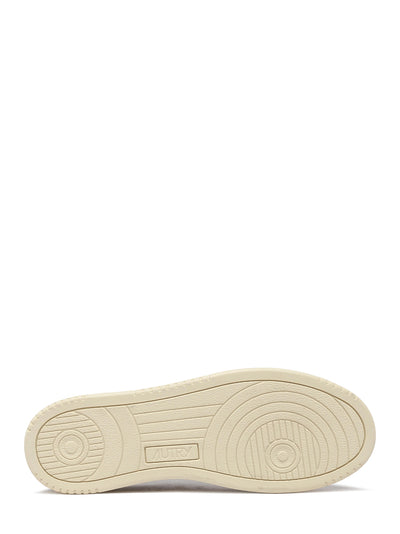 Medalist Low Tricolor Sneakers (Bottle Green/Papyrus) (Men)