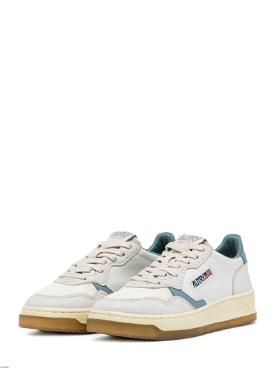 Medalist Low Sneakers (White/Silver Blue) (Men)