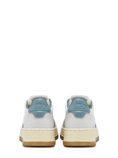 Medalist Low Sneakers (White/Silver Blue) (Men)