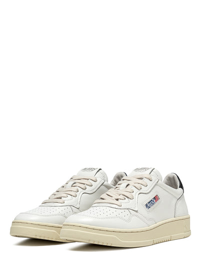 Medalist Low Sneakers In Leather (White/Black) (Women)