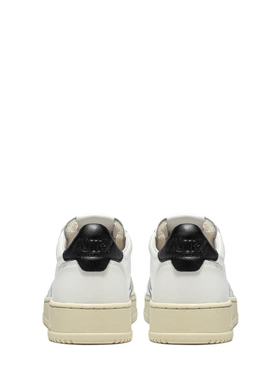 Medalist Low Sneakers In Leather (White/Black) (Women)