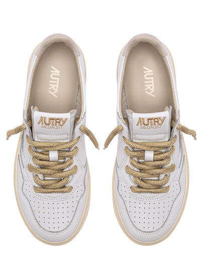 Medalist Low Wom Wht/Rose