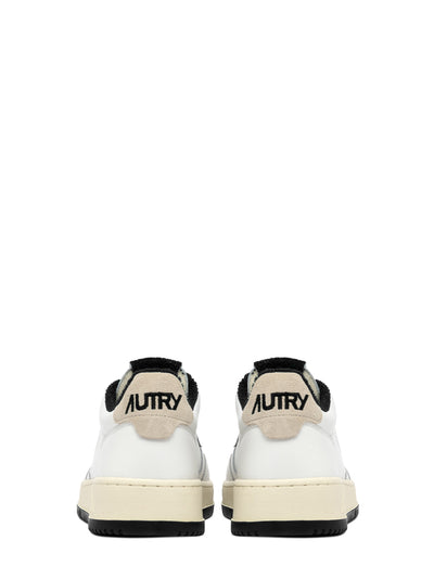 Medalist Low Sneakers In Leather (White/Black) (Women)