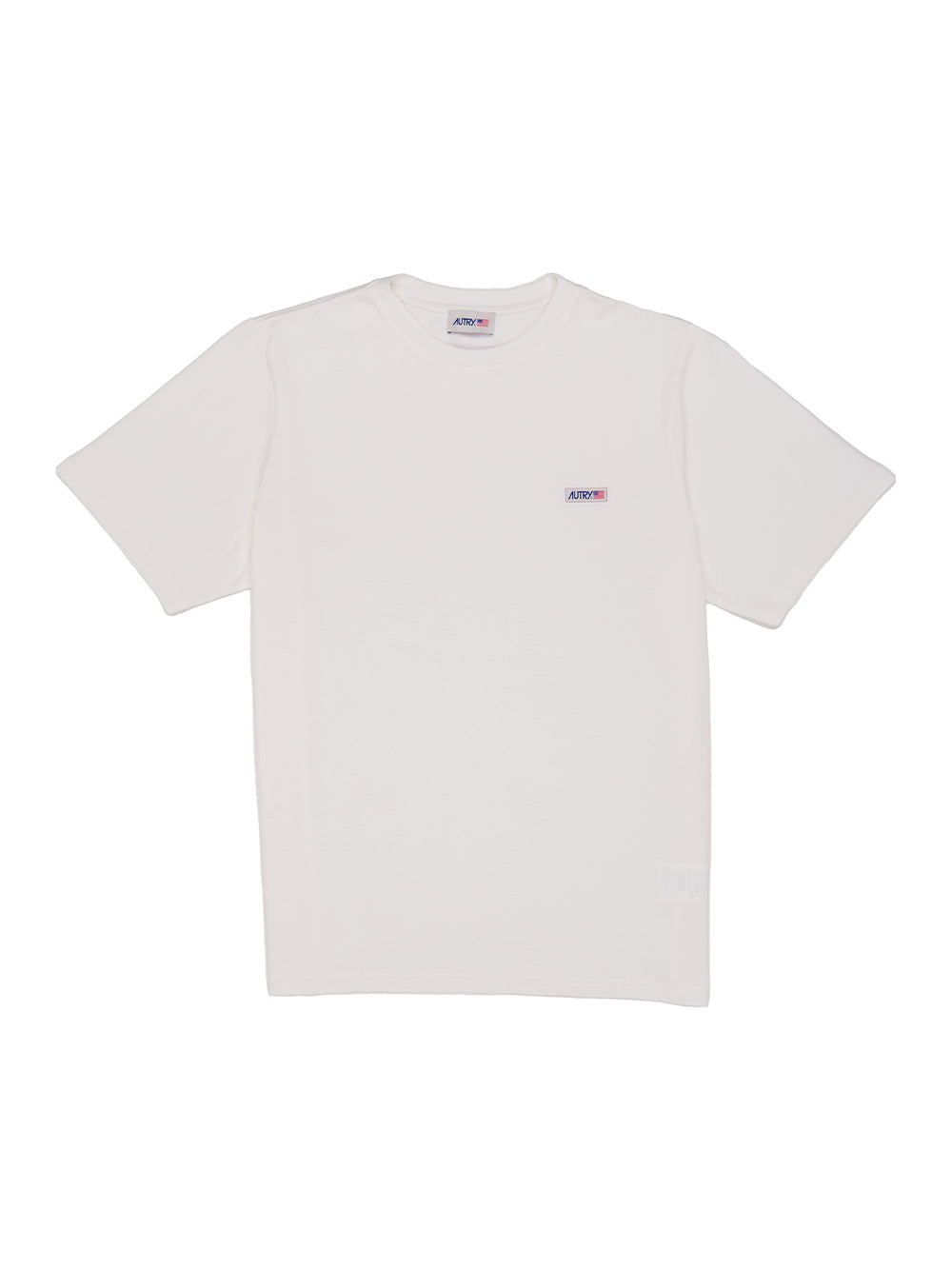 Cotton T-Shirt With Label T-Shirt (White)