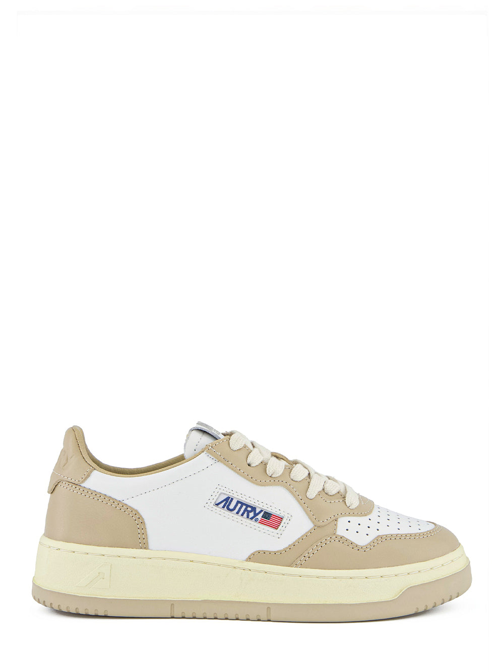 Medalist Low (Man) (White/Beige)