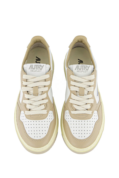 Medalist Low (Man) (White/Beige)