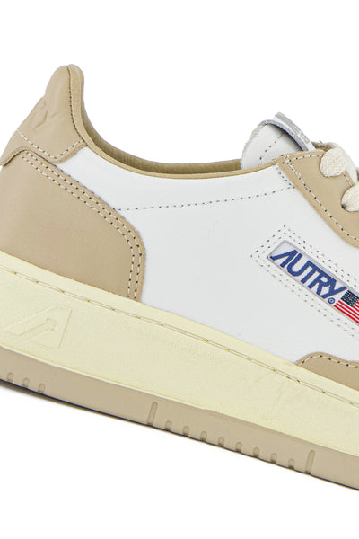 Medalist Low (Man) (White/Beige)
