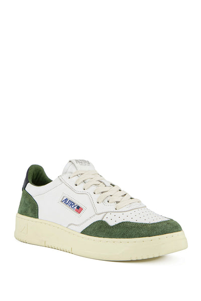 Medalist Low (Man) (White/Military Green/Black Suede)