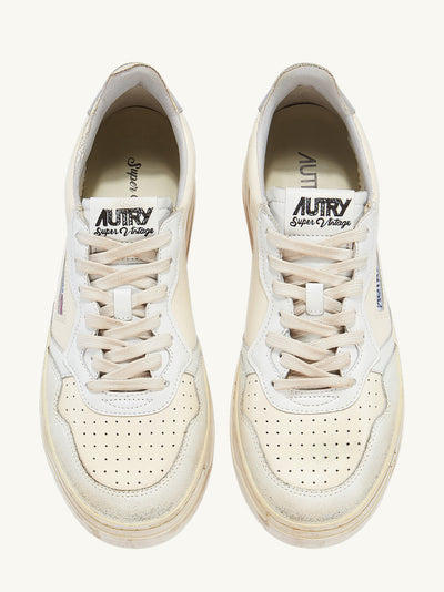 Super Vintage Sneaker (Ivory/White)