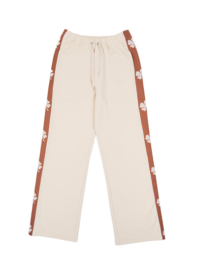 AUTRY  Technical Jersey Jogger Pants (White Vintage)