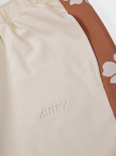 AUTRY  Technical Jersey Jogger Pants (White Vintage)