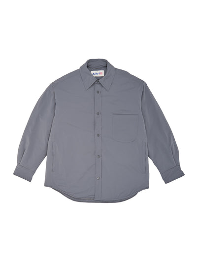 Unisex Shirt Jacket (Gray Padded)