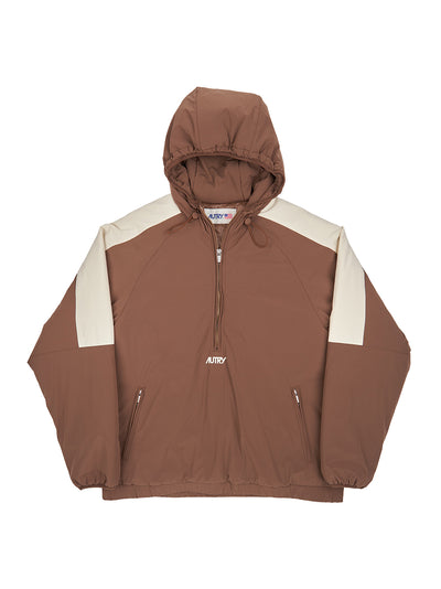 Unisex Anorak Padded Nylon (Brown)