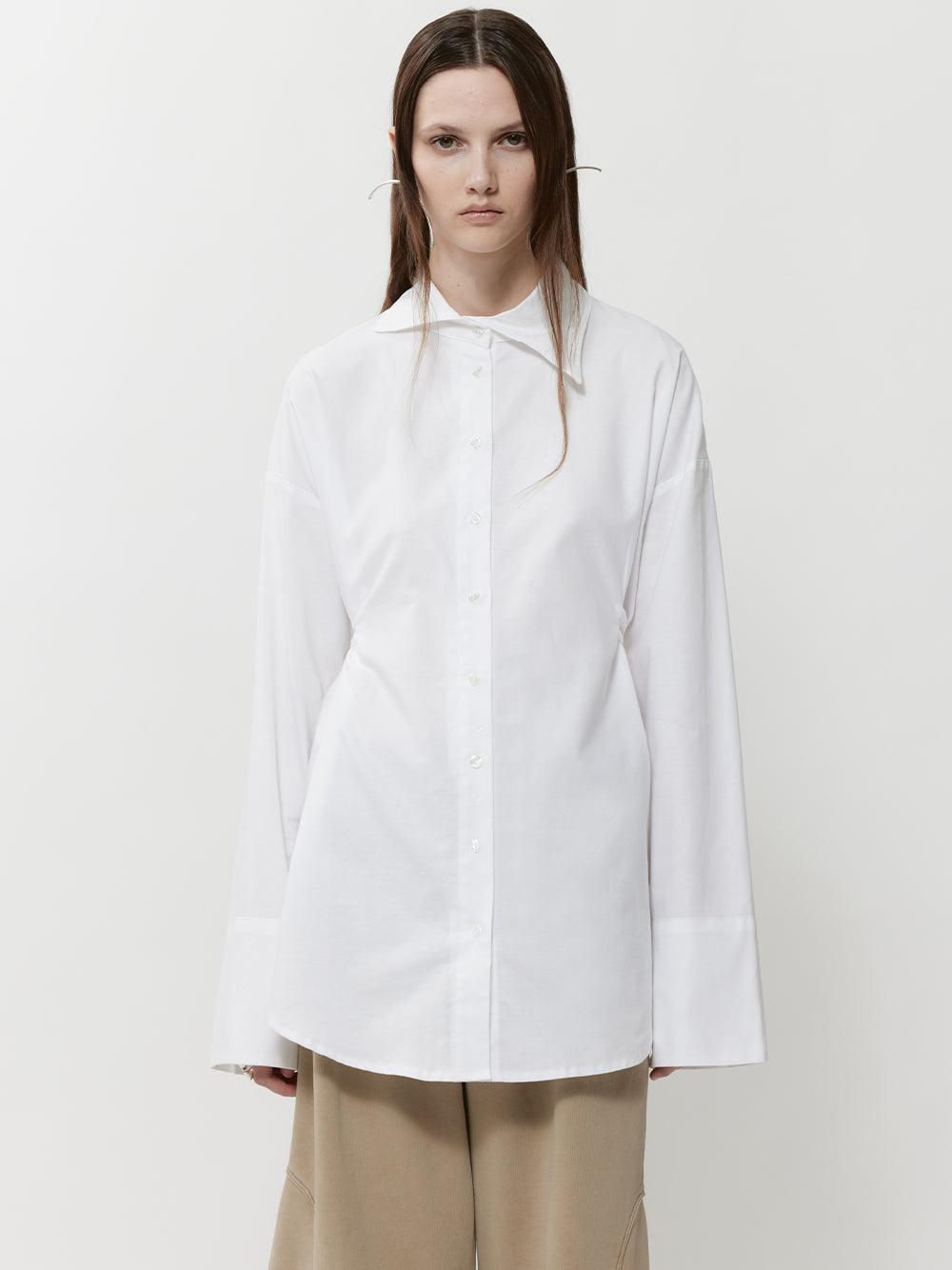 Button-Up Shirt (White)