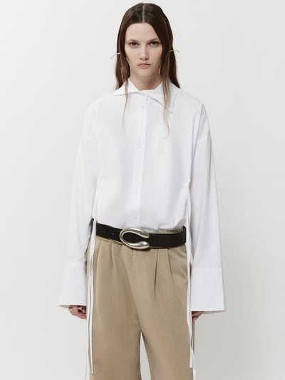 Button-Up Shirt (White)