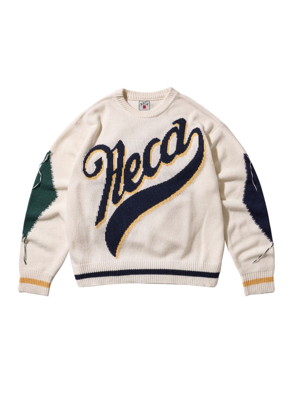 AECA Un Preppy Pull Over Knit (White)