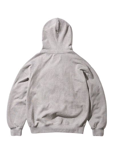 Big Logo Pullover Hoodie (Grey/White)