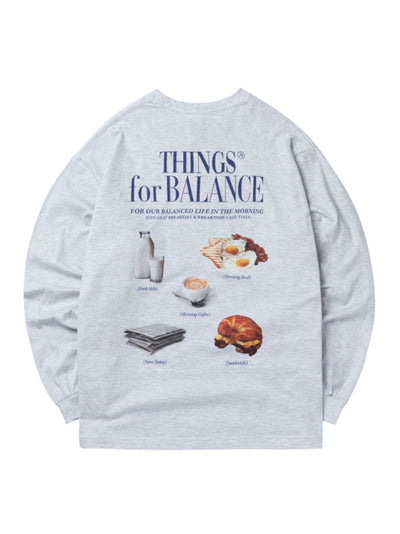 AECA Morning Cafe Long Sleeve (Light Grey)