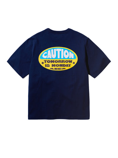 AECA Caution Half Sleeve (Navy)