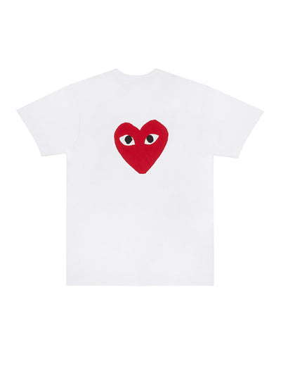 Signature Heart Logo Patch T-Shirt (White)