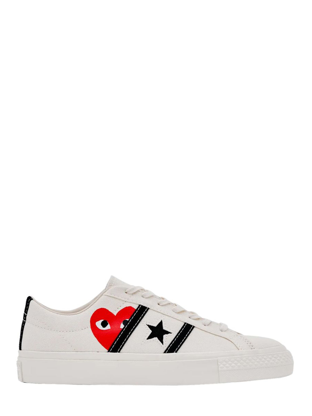 Play Comme Des Garçons X Converse One Star Academy Pro White