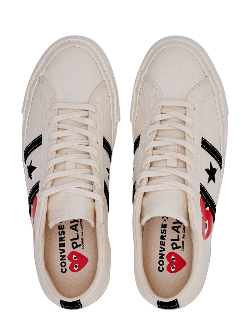 Play Comme Des Garçons X Converse One Star Academy Pro White