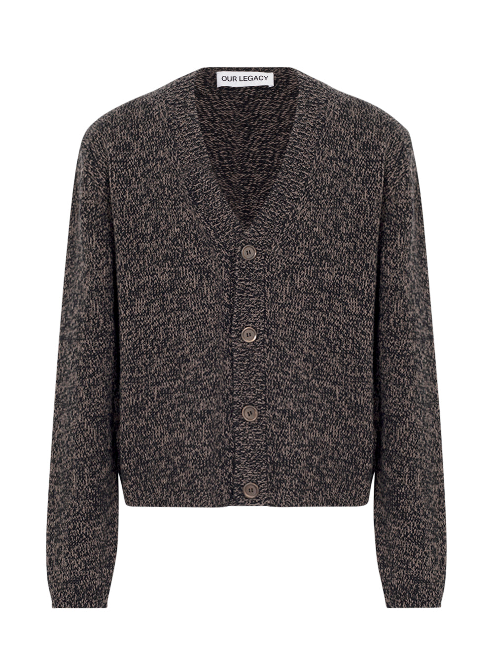 Academy Cardigan (Bear Twist Mouline Wool)