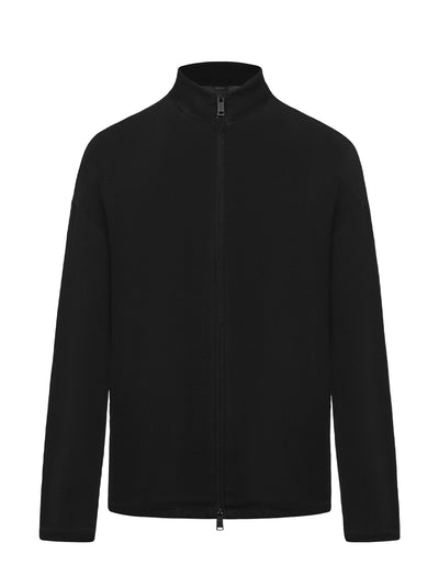 Acceptance Zip-Up Cardigan (Black)
