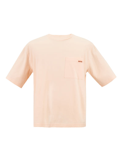 Crew Neck T-Shirt (Powder Pink)