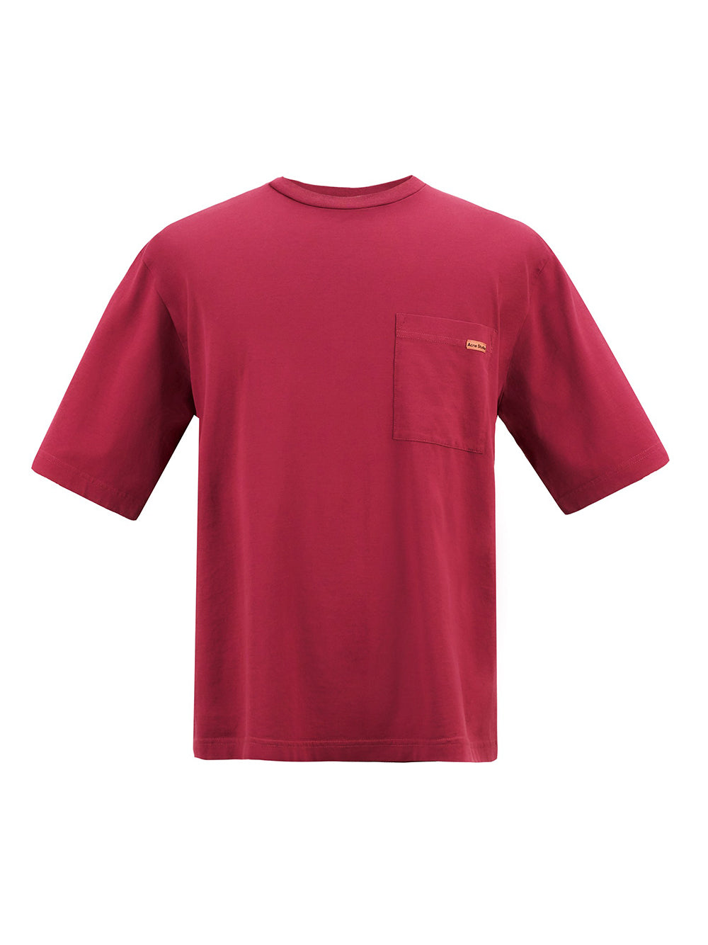 Crew Neck T-Shirt (Rosewood Red)