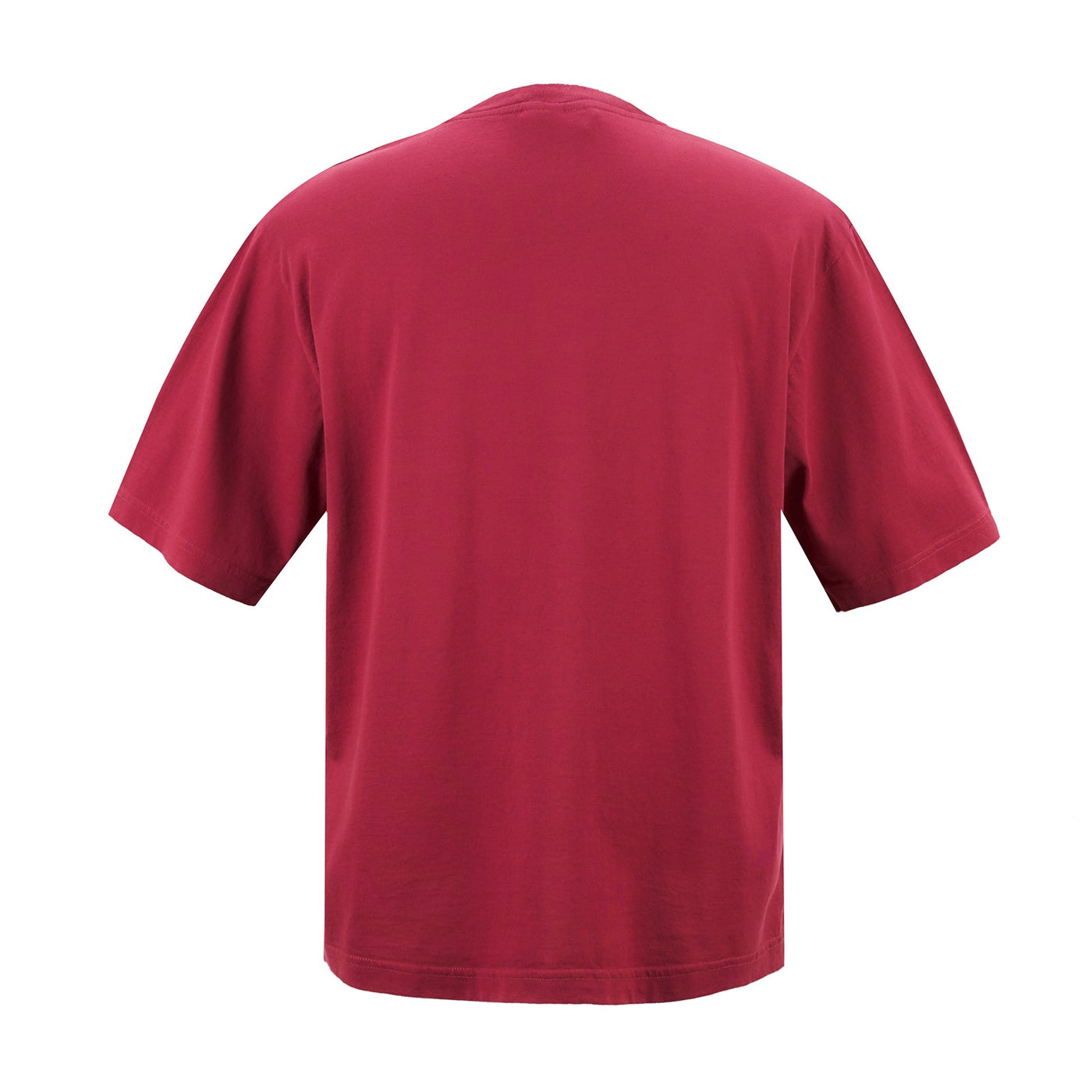 Crew Neck T-Shirt (Rosewood Red)