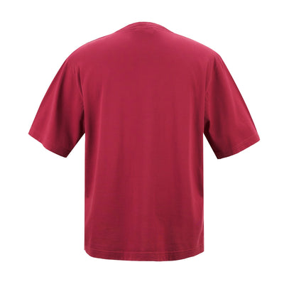 Crew Neck T-Shirt (Rosewood Red)