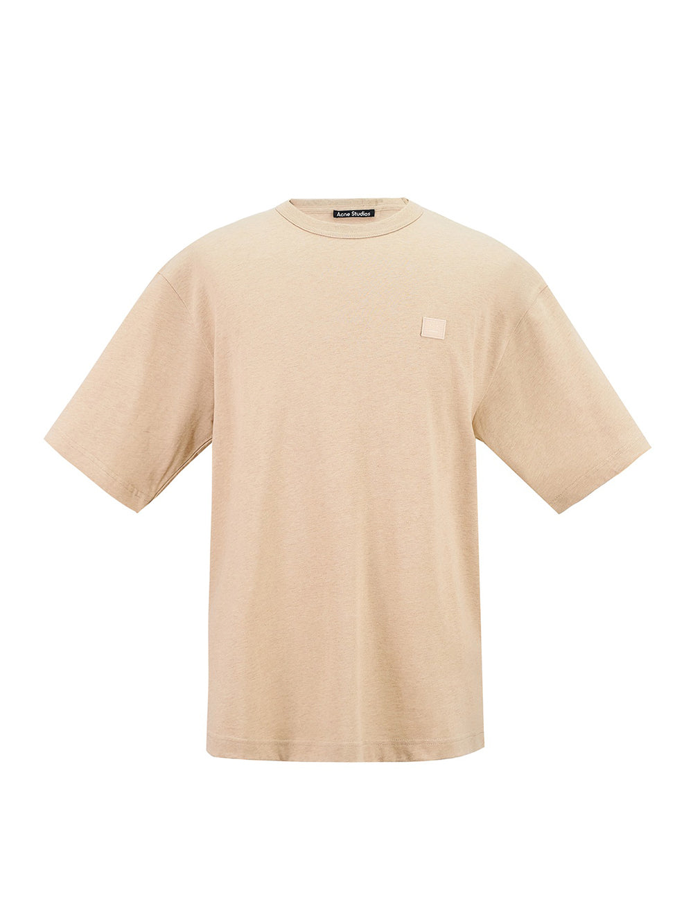 Crew Neck T-shirt - Regular Fit (Oatmeal Melange)