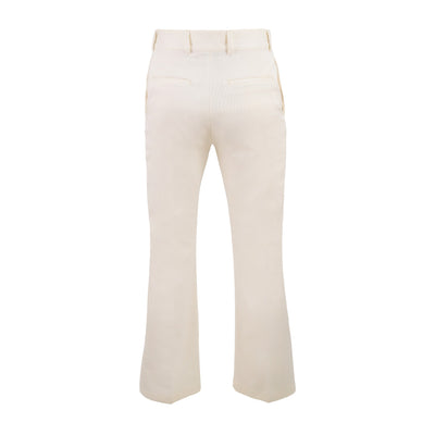 Twill Trousers (White)