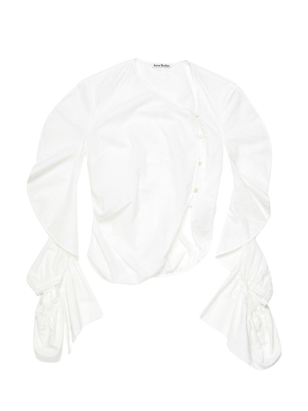 Asymmetric Blouse (White)