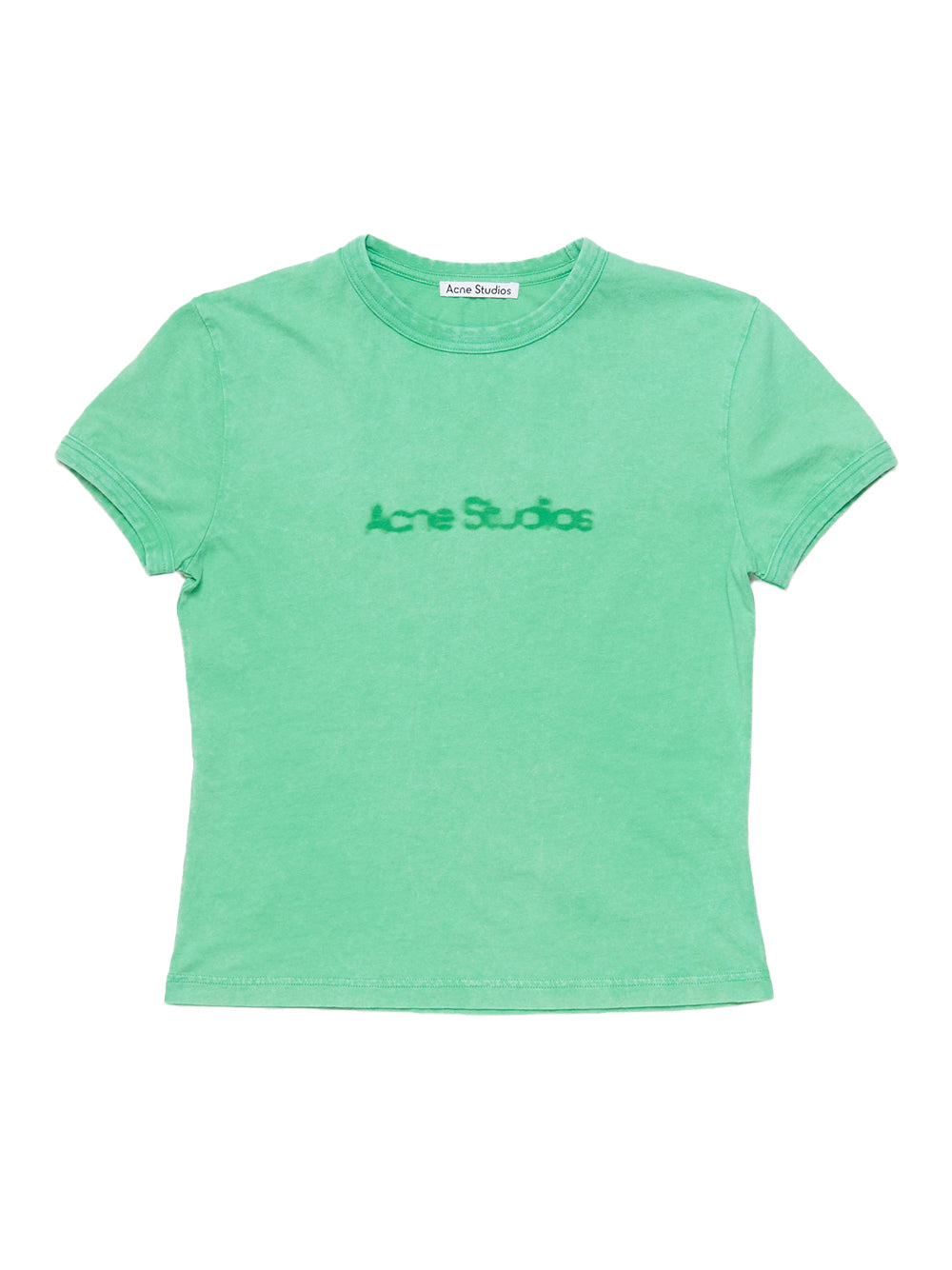 Blurred Logo T-Shirt (Bright Green)